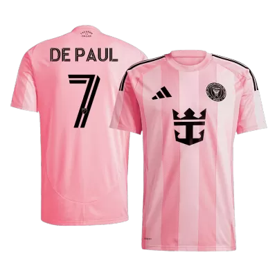 Inter Miami CF DE PAUL #7 Home Soccer Jersey 2025 - gojersey