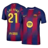 Barcelona F.DE JONG #21 Home Soccer Jersey Authentic 2025/26 - gojersey