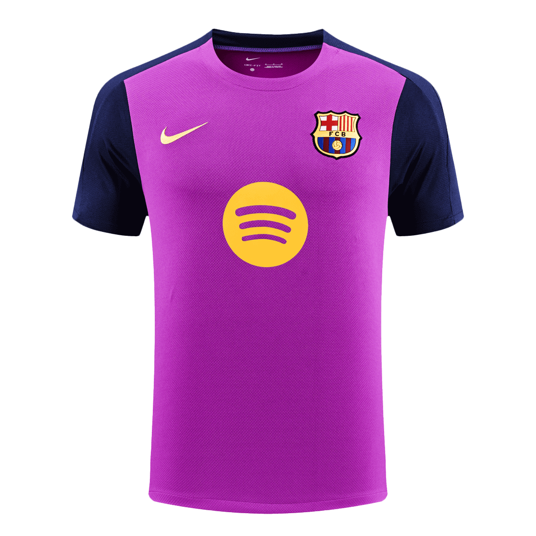 Barcelona Pre-Match Training Soccer Jersey 2025/26 - Purple - gojersey
