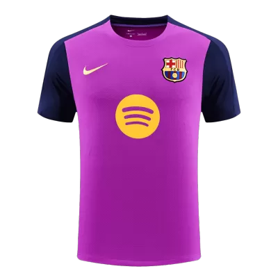 Barcelona Pre-Match Training Soccer Jersey 2025/26 - Purple - gojersey