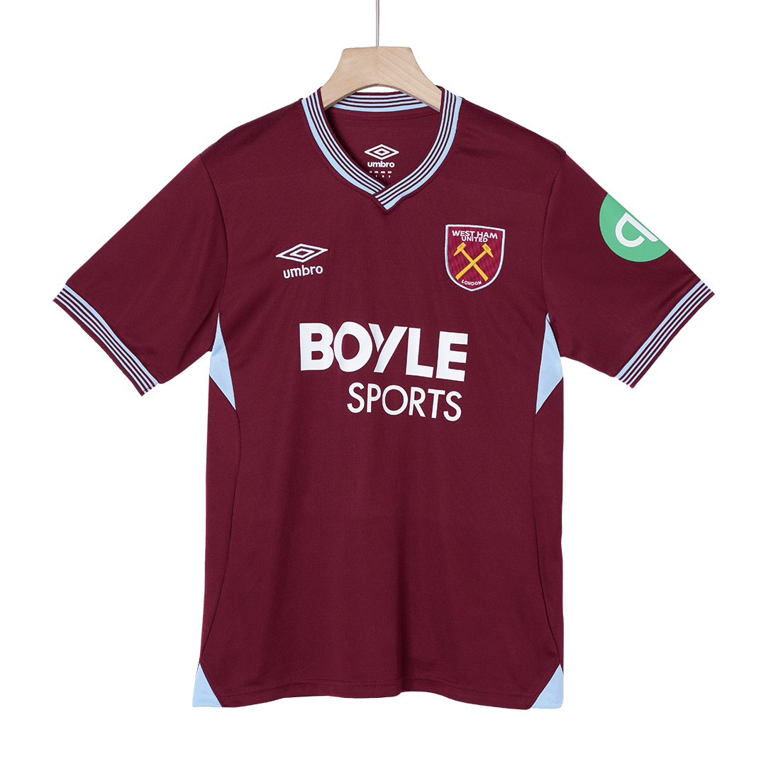 West Ham United Home Soccer Jersey 2025/26 - gojersey