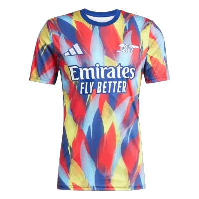 Arsenal Pre-Match Soccer Jersey 2025/26 Colorful - gojersey