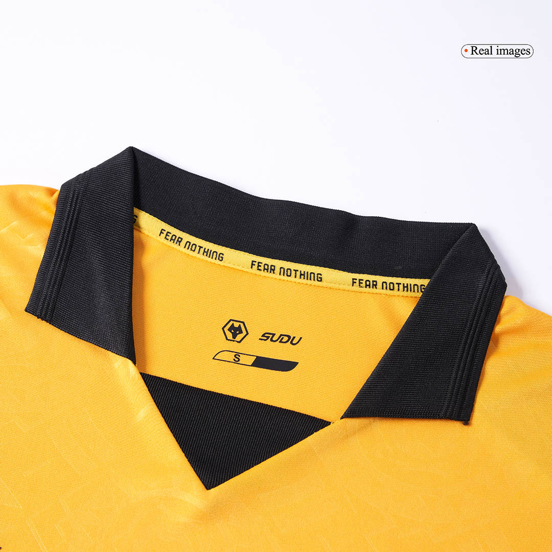 Wolverhampton Wanderers Home Soccer Jersey 2025/26 - gojersey