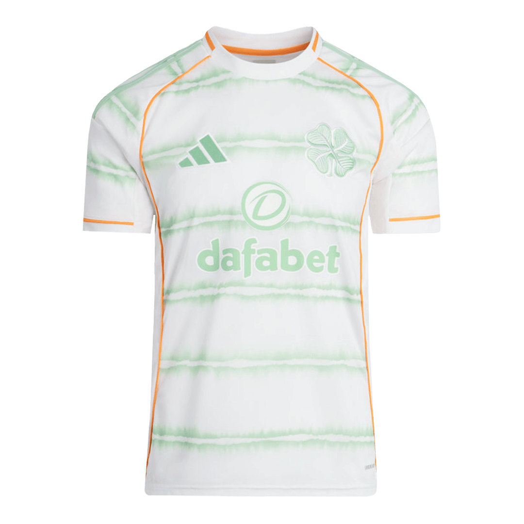 Celtic Third Away Soccer Jersey 2025/26 White - gojersey