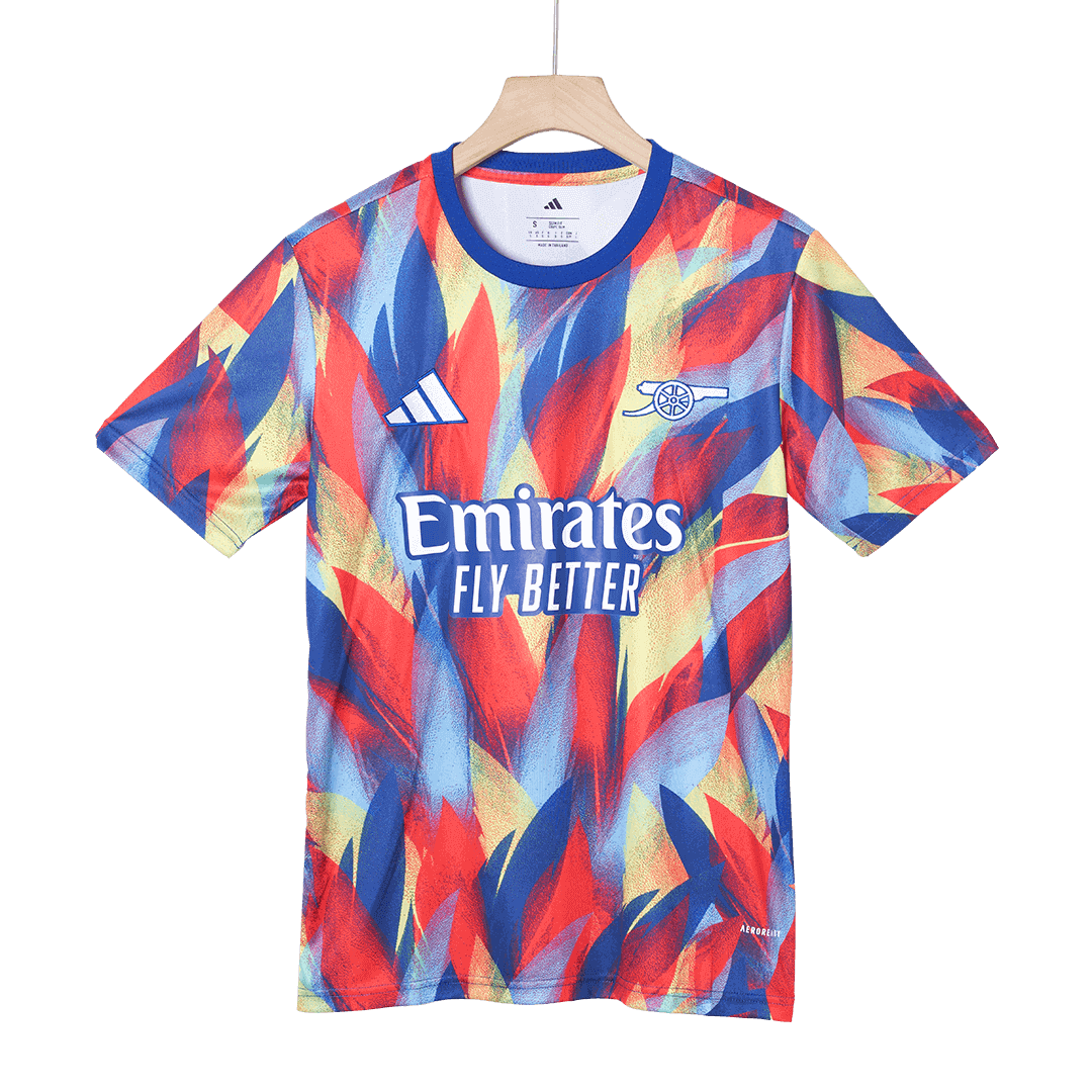 Arsenal Pre-Match Soccer Jersey 2025/26 Colorful - gojersey