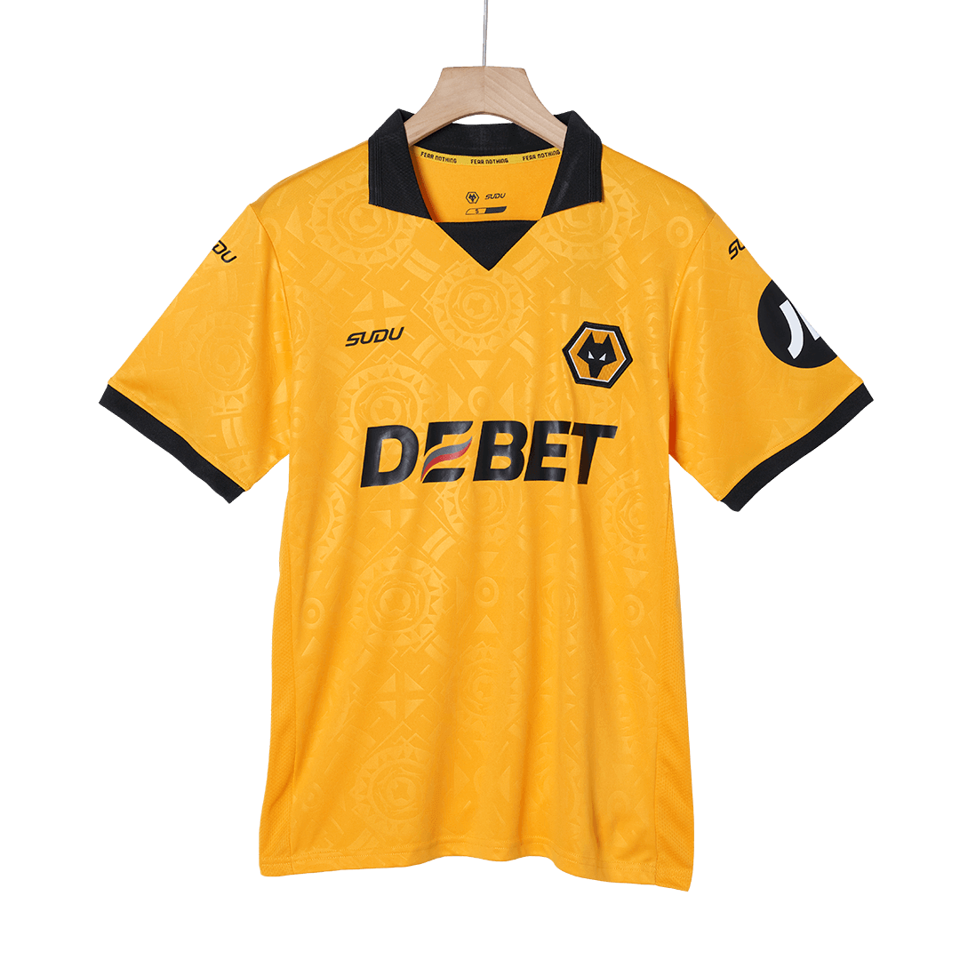 Wolverhampton Wanderers Home Soccer Jersey 2025/26 - gojersey
