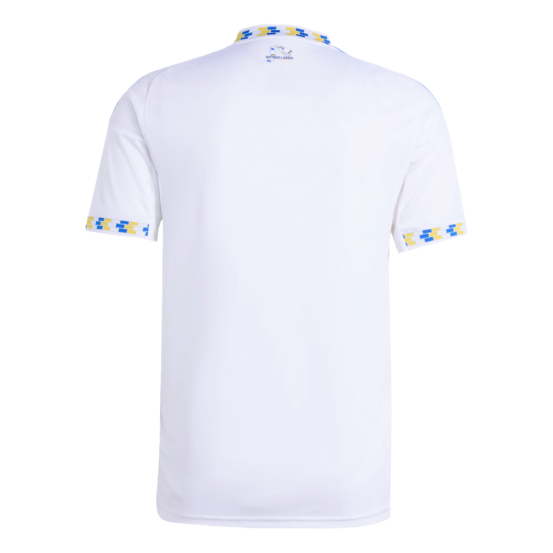 Leeds United Home Soccer Jersey 2025/26 - gojersey