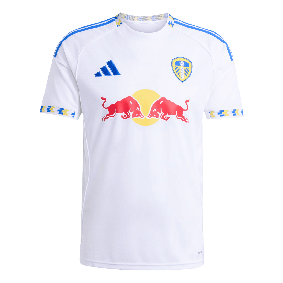 Leeds United Home Soccer Jersey 2025/26 - gojersey