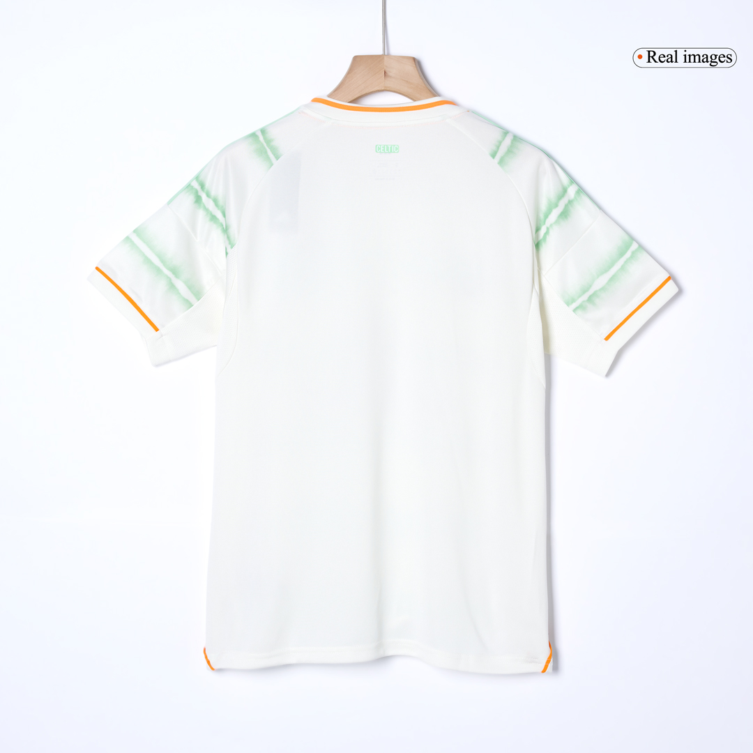 Celtic Third Away Soccer Jersey 2025/26 White - gojersey