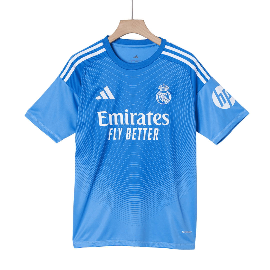 Real Madrid Goalkeeper Soccer Jersey 2025/26 Blue - gojersey