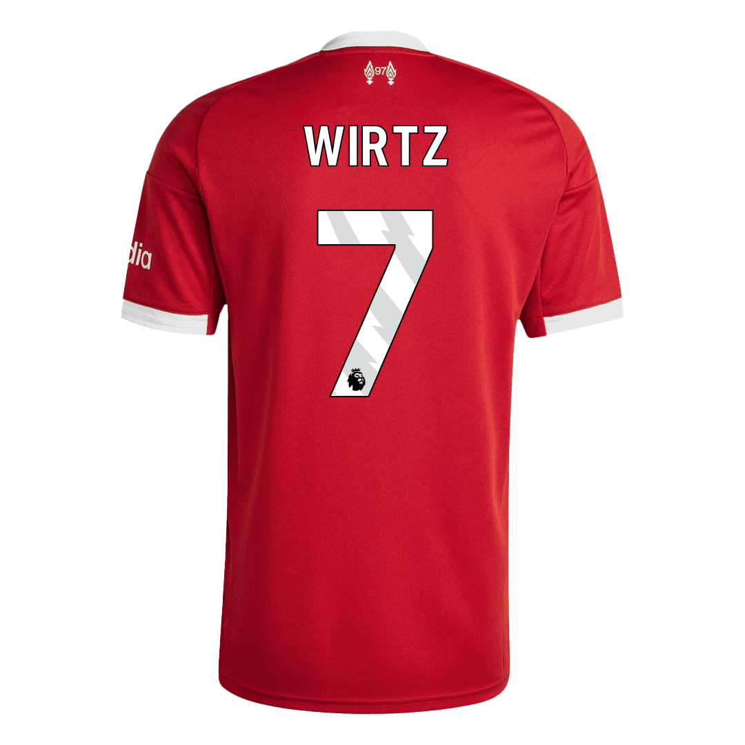 Liverpool WIRTZ #7 Home Soccer Jersey 2025/26 - gojersey