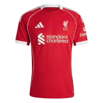Liverpool Home Soccer Jersey 2025/26 - gojersey