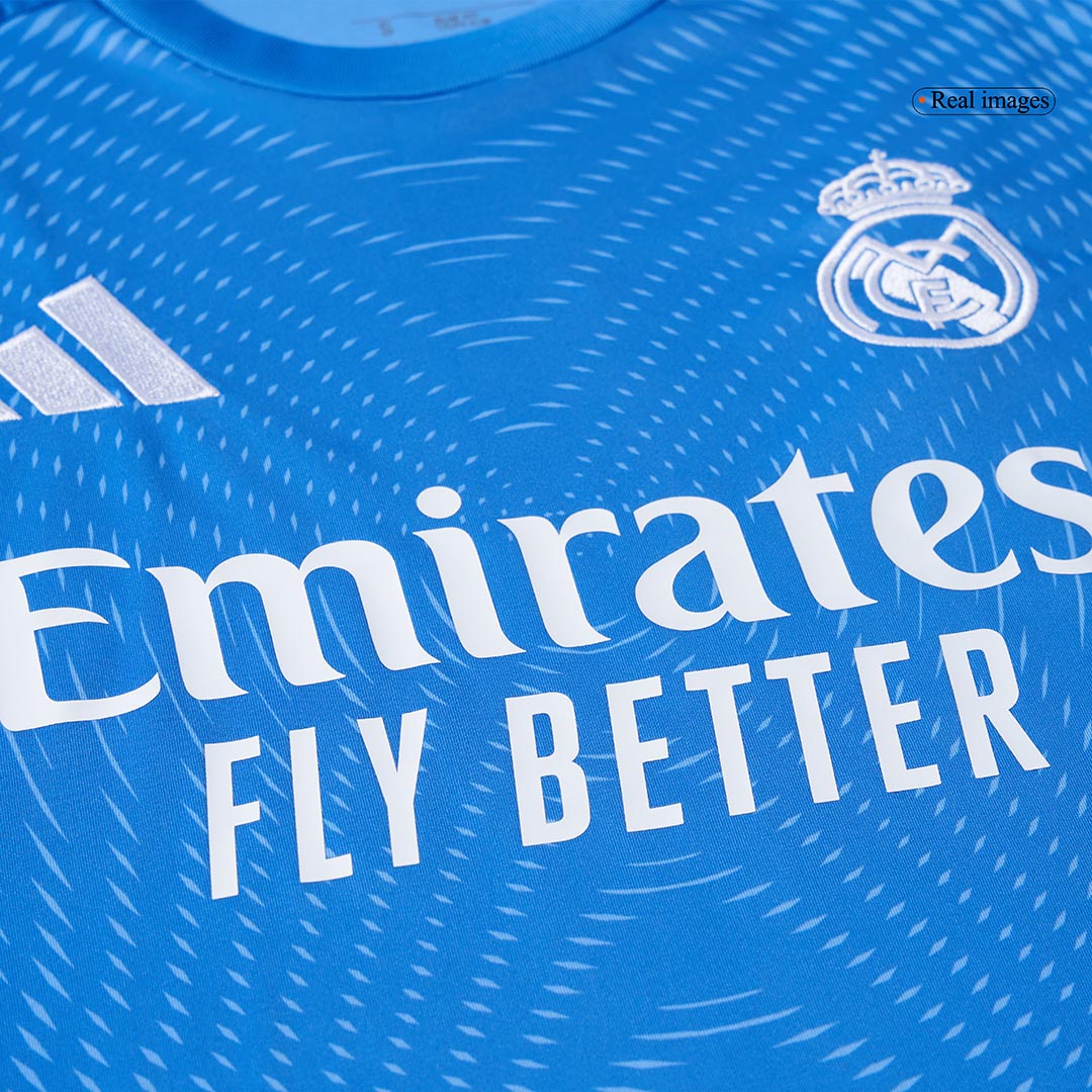 Real Madrid Goalkeeper Soccer Jersey 2025/26 Blue - gojersey
