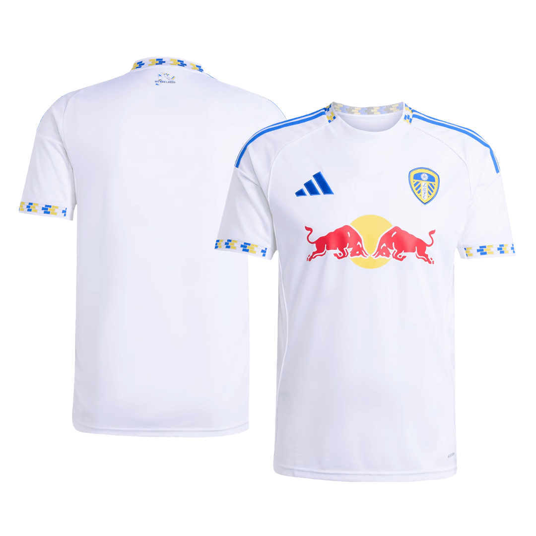 Leeds United Home Soccer Jersey 2025/26 - gojersey