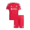 Liverpool Home Soccer Jersey Kit 2025/26 Kids(Jersey+Shorts) - gojersey