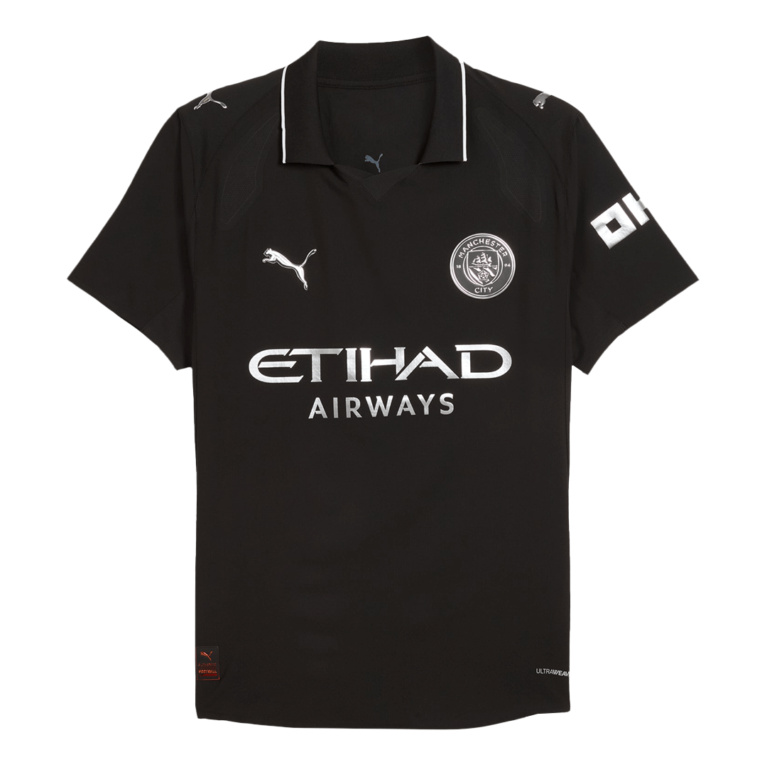 Manchester City Away Soccer Jersey Authentic 2025/26 - gojersey