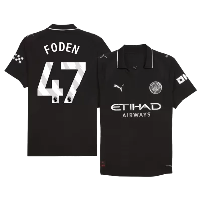 Manchester City FODEN #47 Away Jersey Authentic 2025/26 - gojersey