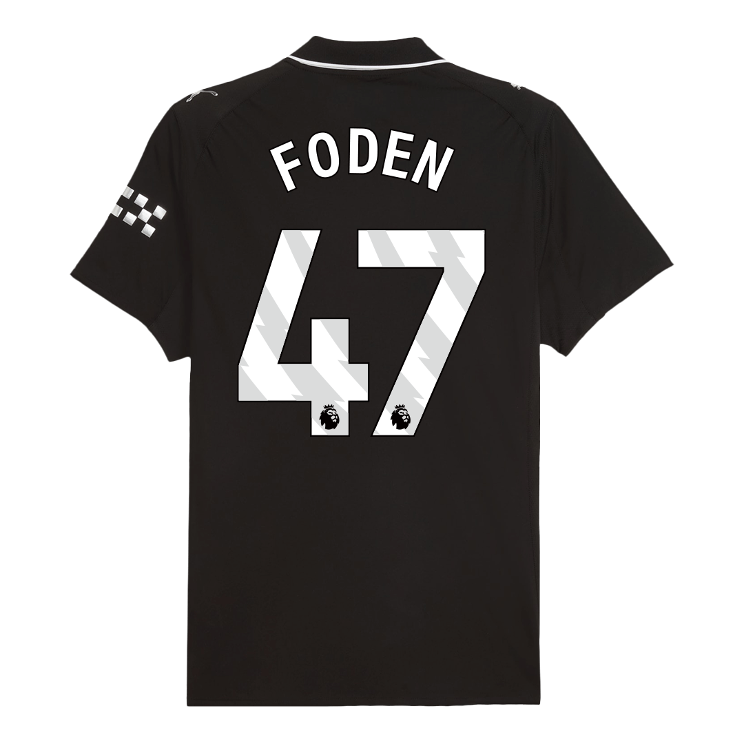 Manchester City FODEN #47 Away Jersey Authentic 2025/26 - gojersey