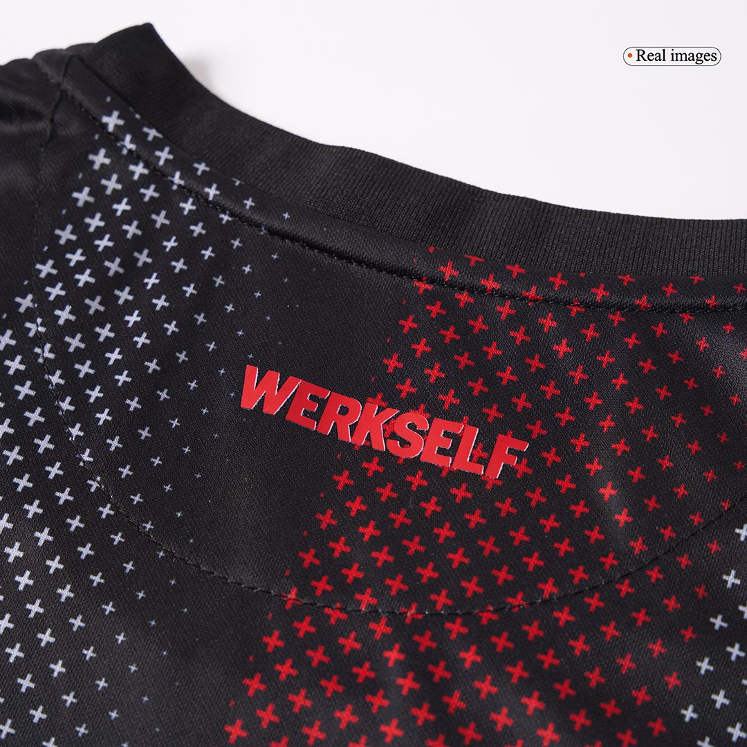 Bayer 04 Leverkusen Home Soccer Jersey 2025/26 - gojersey