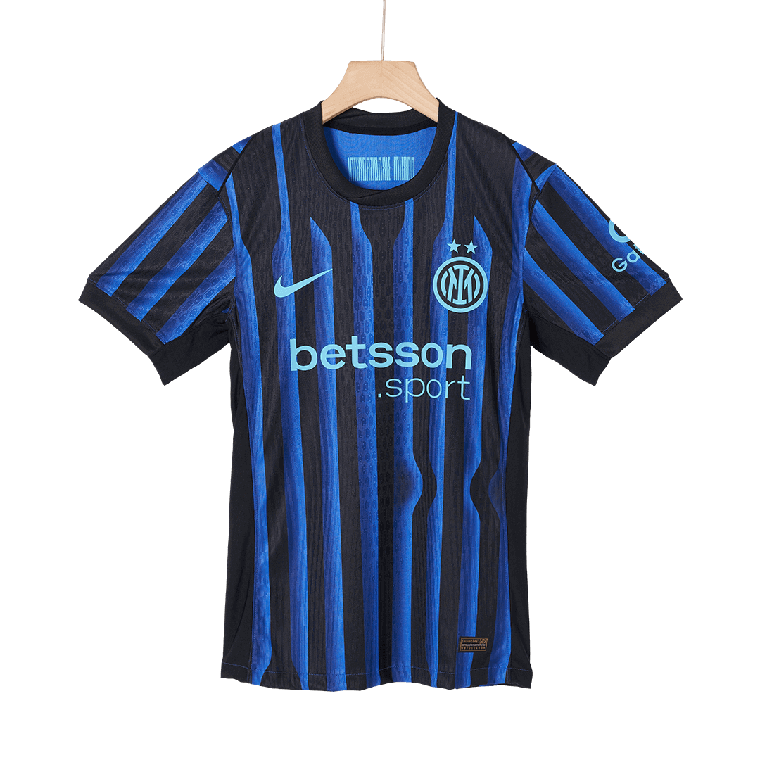 Authentic Inter Milan Home Soccer Jersey 2025/26 Blue&Black - gojersey