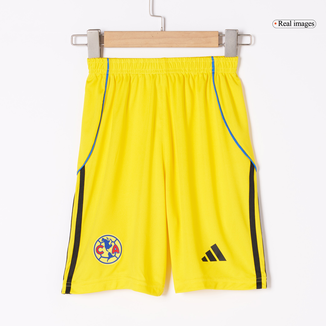 Club America Home Soccer Jersey Kit 2025/26 Kids(Jersey+Shorts) - gojersey