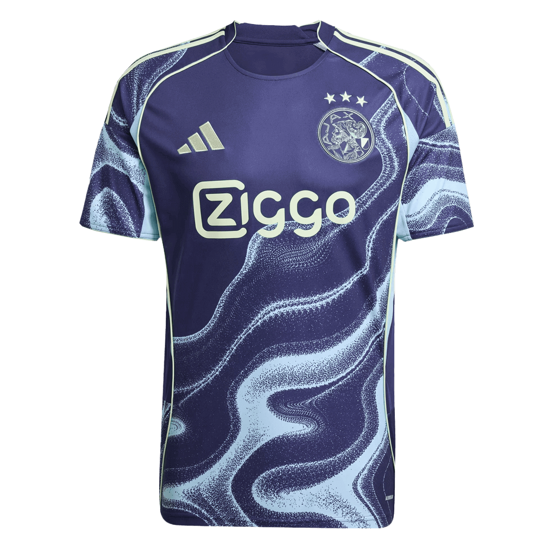 Ajax Away Soccer Jersey 2025/26 - gojersey