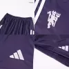Kid's Manchester United Away Soccer Jersey Kit(Jersey+Shorts+Socks) 2025/26 White - gojersey