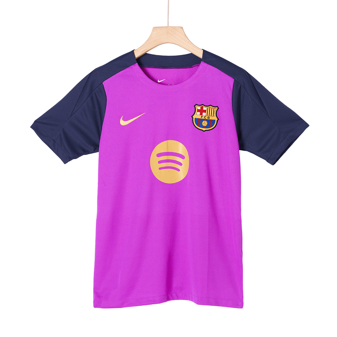 Barcelona Pre-Match Training Soccer Jersey 2025/26 - Purple - gojersey