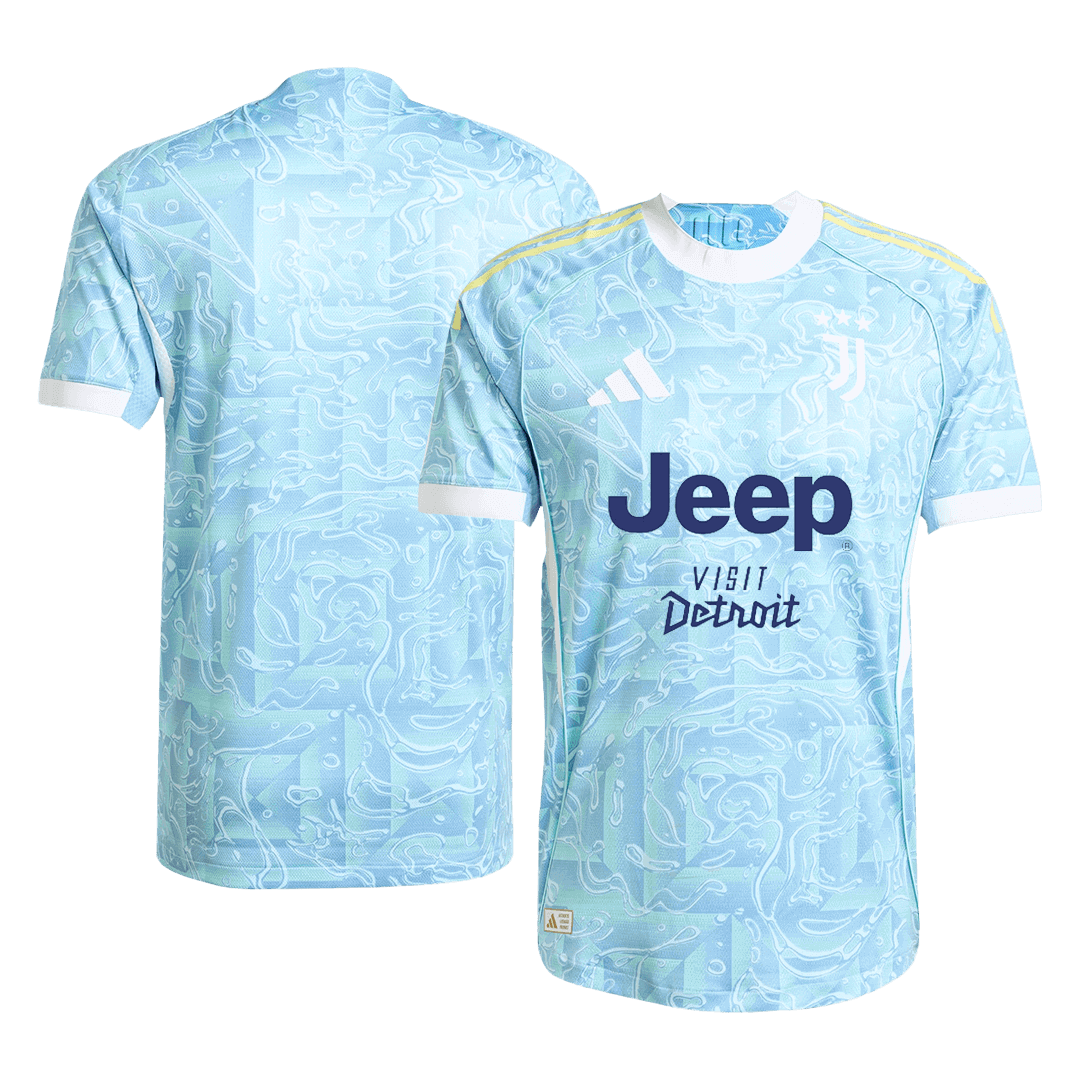 Juventus Away Jersey Authentic 2025/26 - gojersey