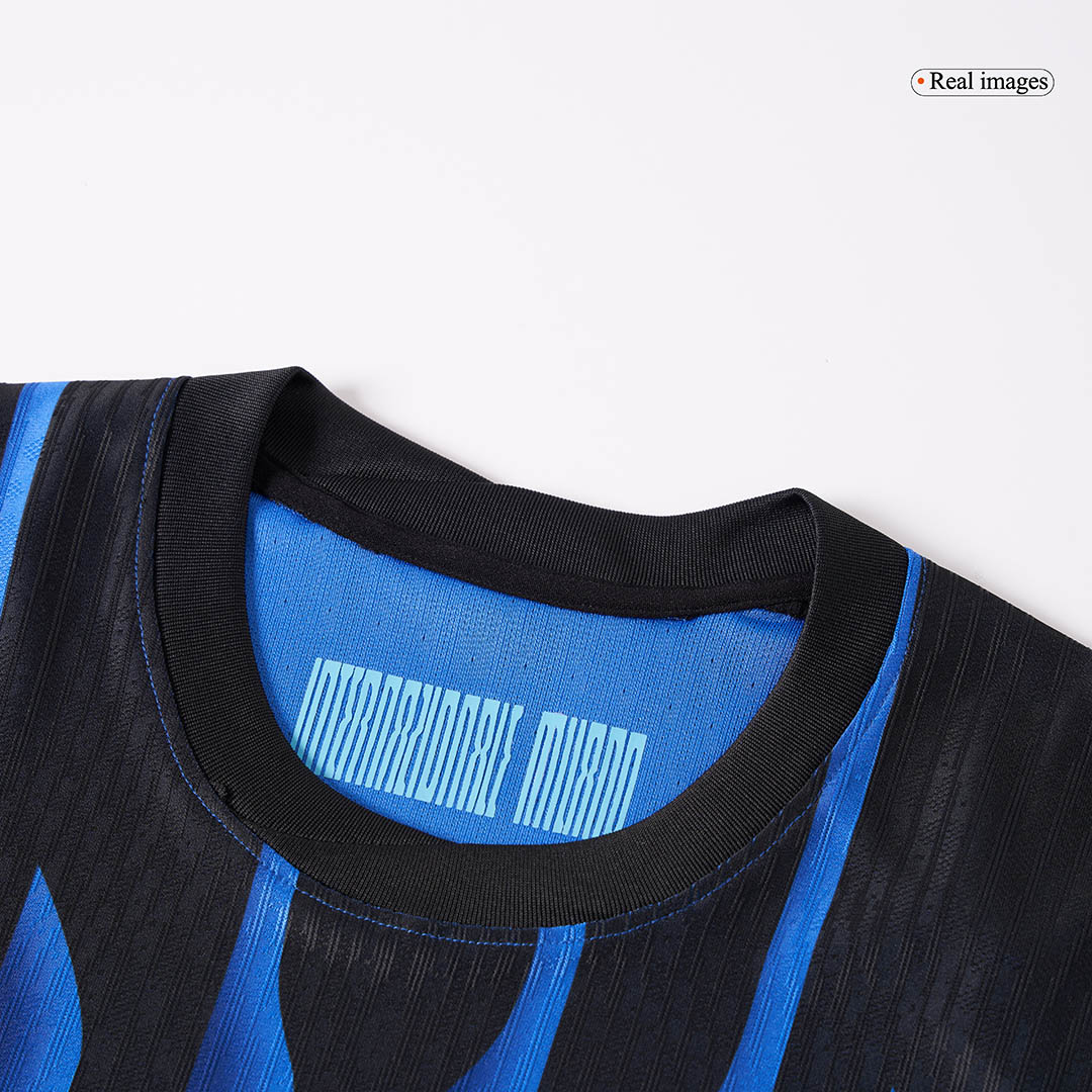 Authentic Inter Milan Home Soccer Jersey 2025/26 Blue&Black - gojersey
