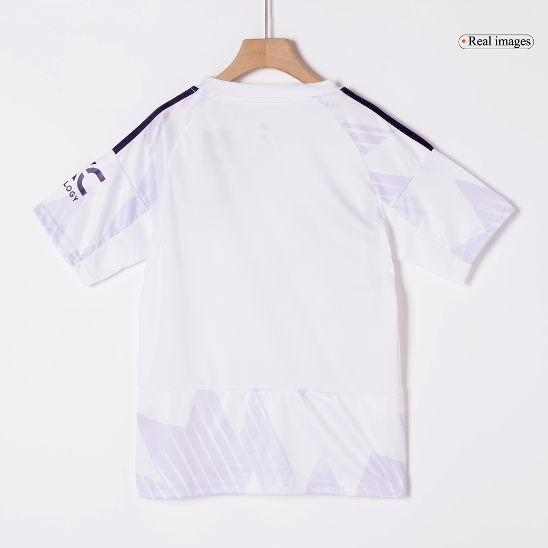 Manchester United Away Soccer Jersey Kit 2025/26 Kids(Jersey+Shorts) - gojersey