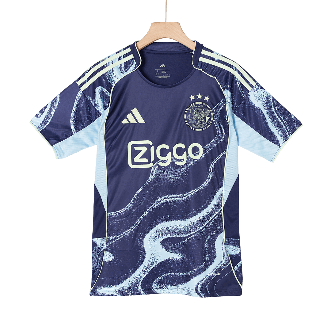 Ajax Away Soccer Jersey 2025/26 - gojersey