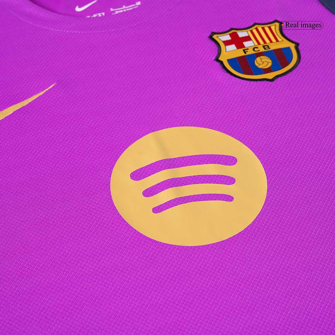 Barcelona Pre-Match Training Soccer Jersey 2025/26 - Purple - gojersey