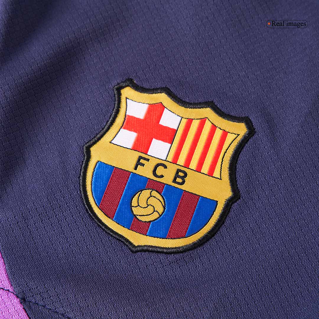 Barcelona Pre-Match Training Soccer Jersey 2025/26 - Navy - gojersey