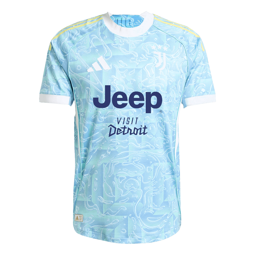 Juventus Away Jersey Authentic 2025/26 - gojersey