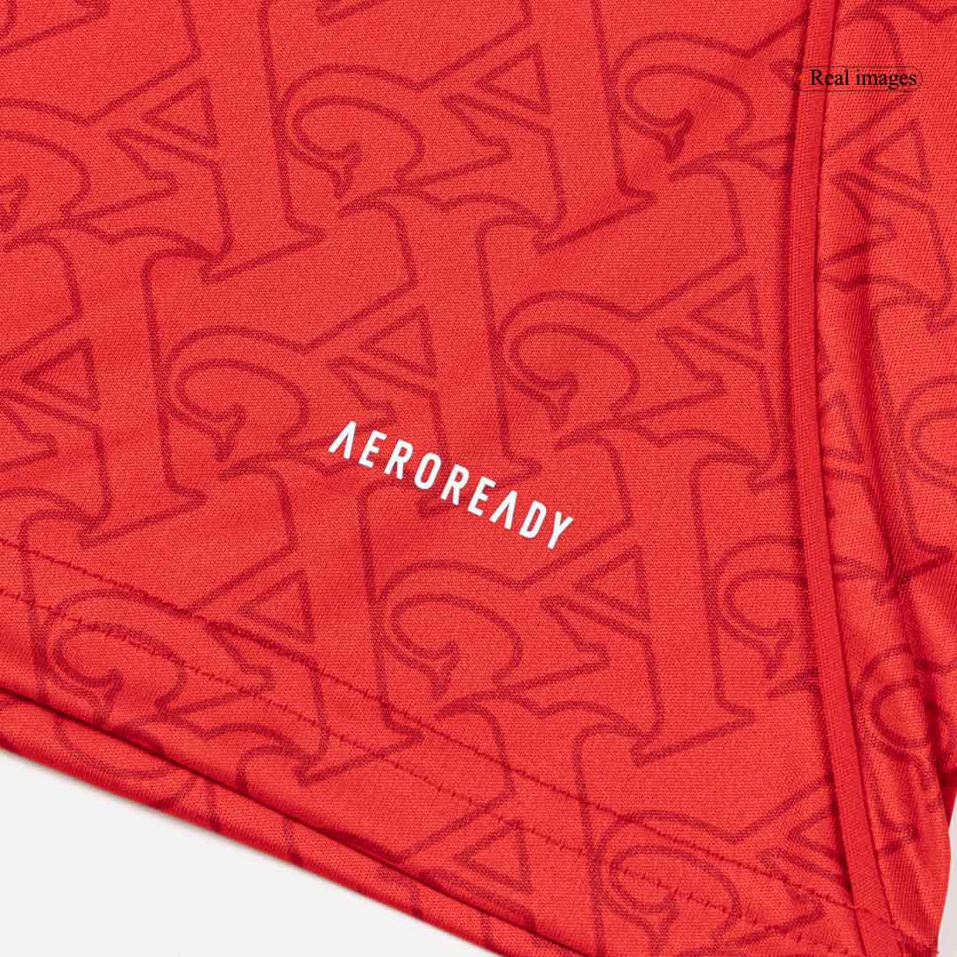 ØDEGAARD #8 Arsenal Home Soccer Jersey 2025/26 Red - gojersey