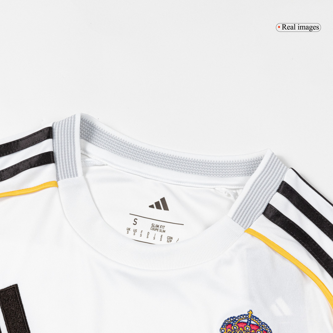 Real Madrid Home Soccer Jersey 2025/26 White - gojersey