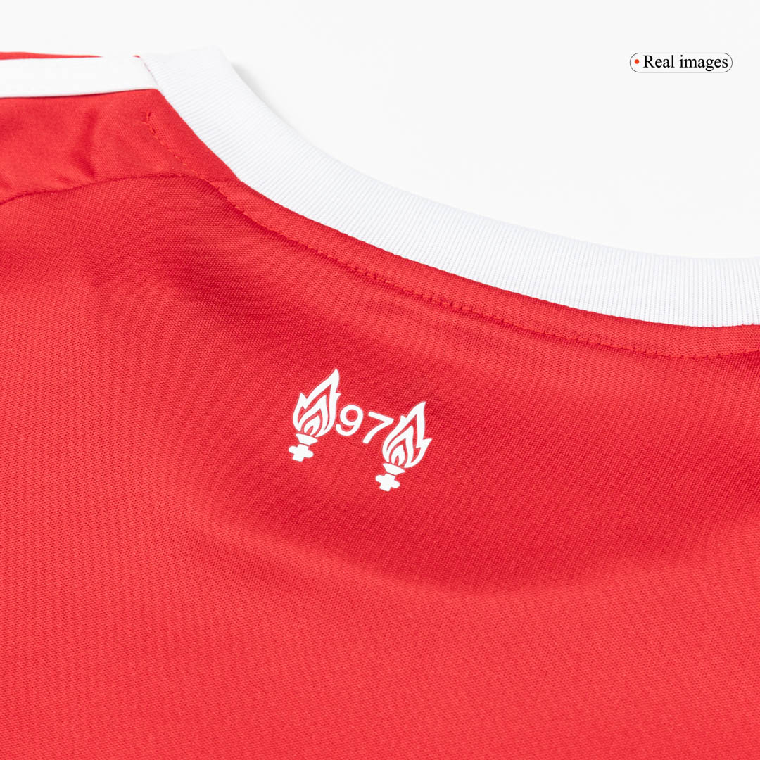 Liverpool Home Soccer Jersey Kit 2025/26 Kids(Jersey+Shorts) - gojersey