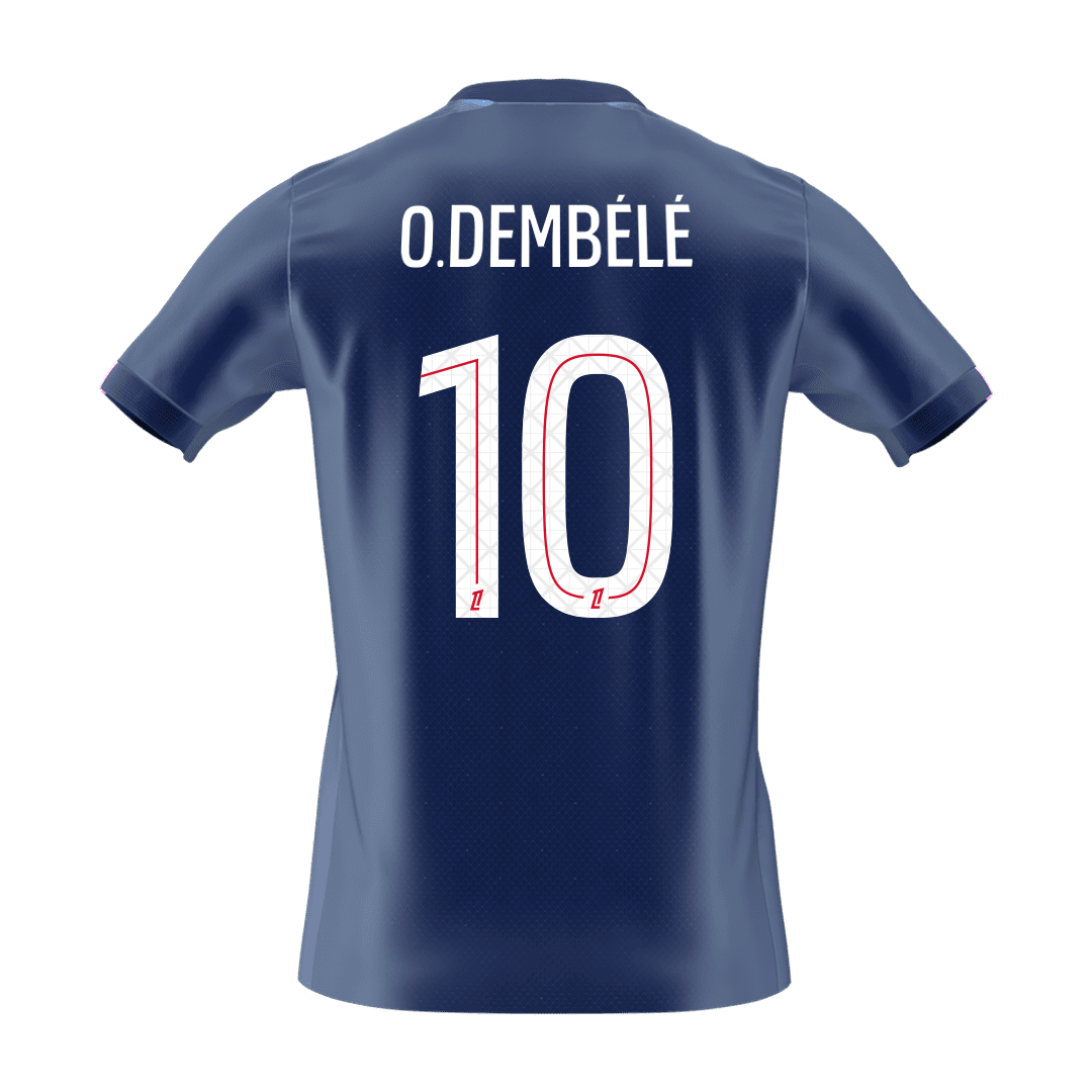 PSG O.DEMBÉLÉ #10 Home Jersey 2025/26 - gojersey