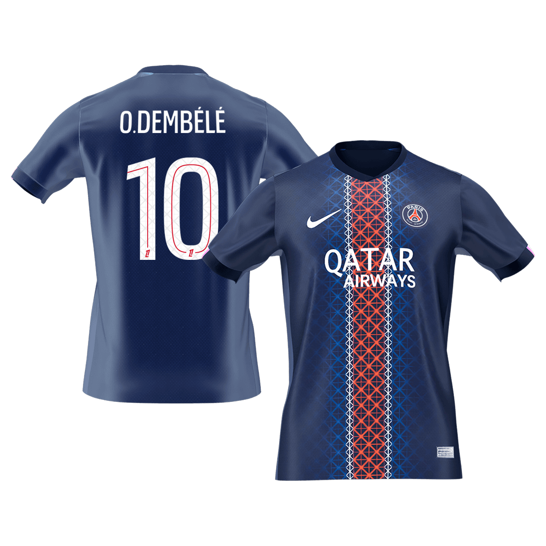 PSG O.DEMBÉLÉ #10 Home Jersey 2025/26 - gojersey