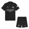 Manchester City Away Soccer Jersey Kit(Jersey+Shorts) 2025/26 Black - gojersey