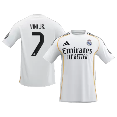 Real Madrid VINI JR. #7 Home Soccer Jersey 2025/26 - gojersey