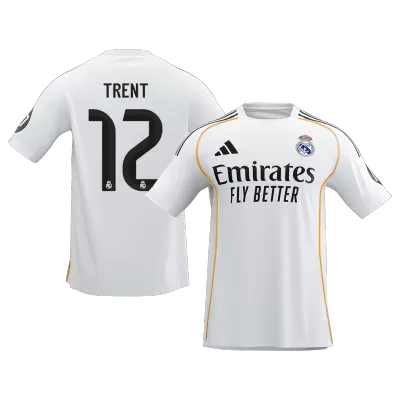 Real Madrid TRENT #12 Home Soccer Jersey 2025/26 - gojersey