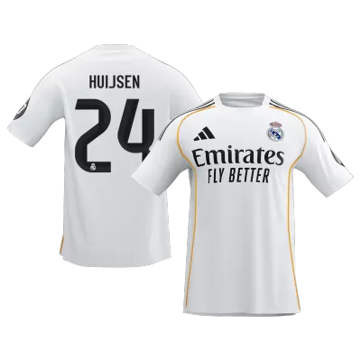 Real Madrid HUIJSEN #24 Home Soccer Jersey 2025/26 - gojersey