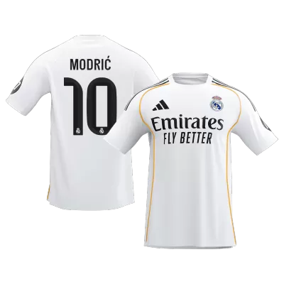 Real Madrid MODRIĆ #10 Home Soccer Jersey 2025/26 - gojersey