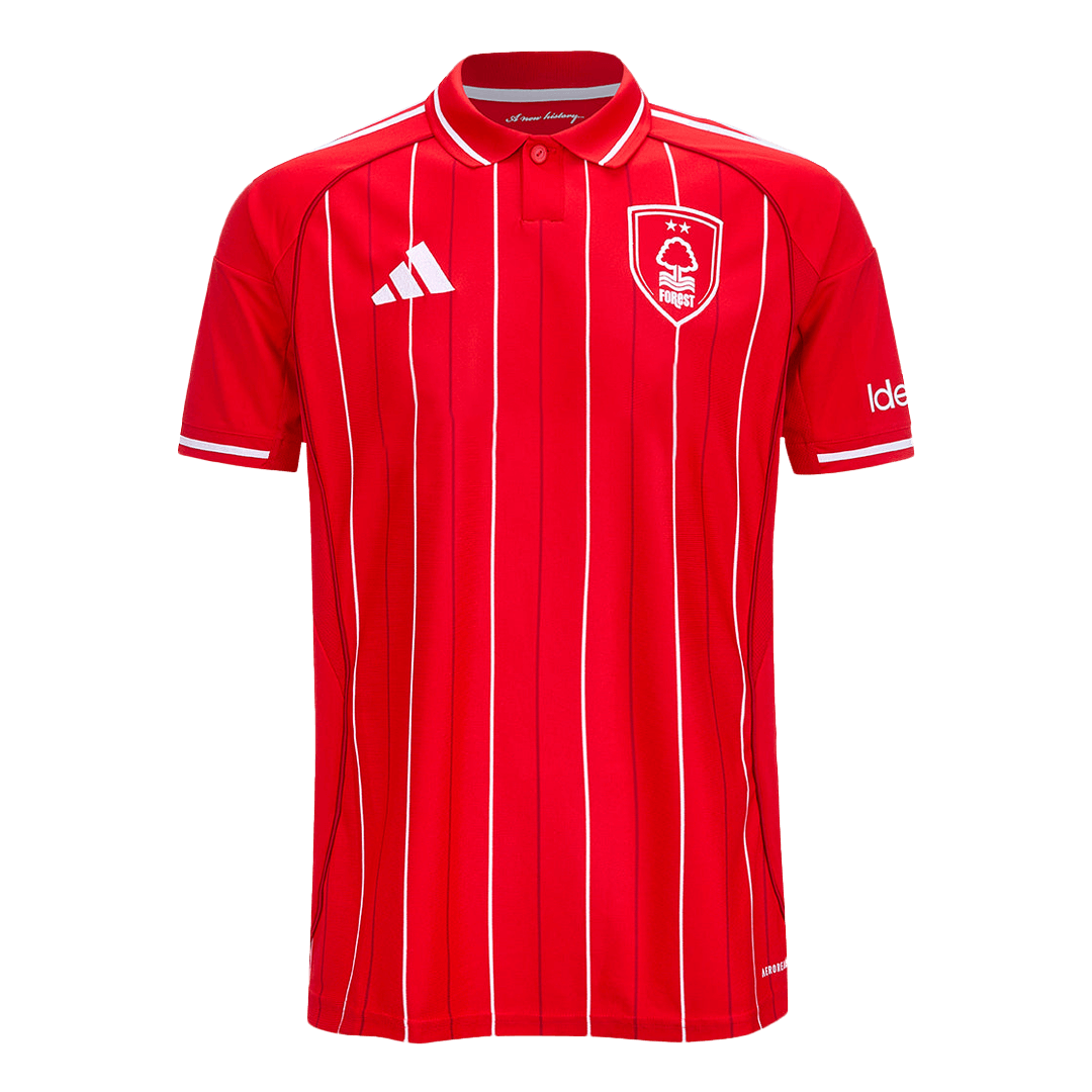 Nottingham Forest Home Jersey Authentic 2025/26 - gojersey