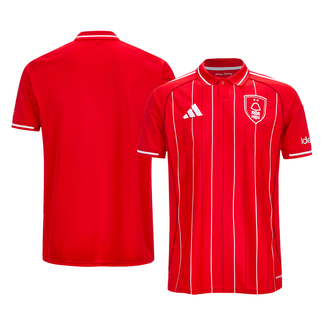 Nottingham Forest Home Jersey Authentic 2025/26 - gojersey