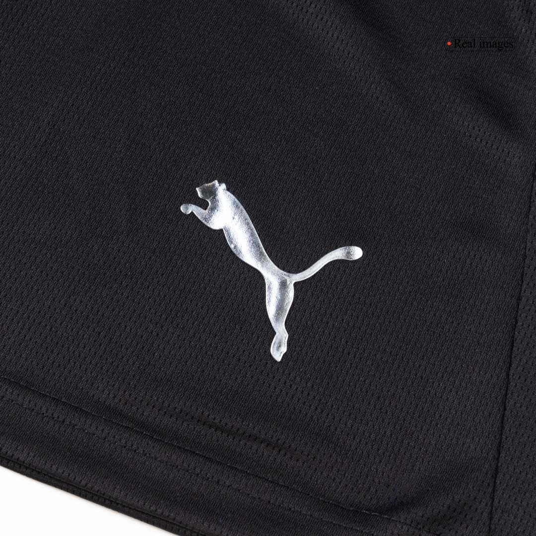 Manchester City Away Soccer Jersey Kit(Jersey+Shorts) 2025/26 Black - gojersey