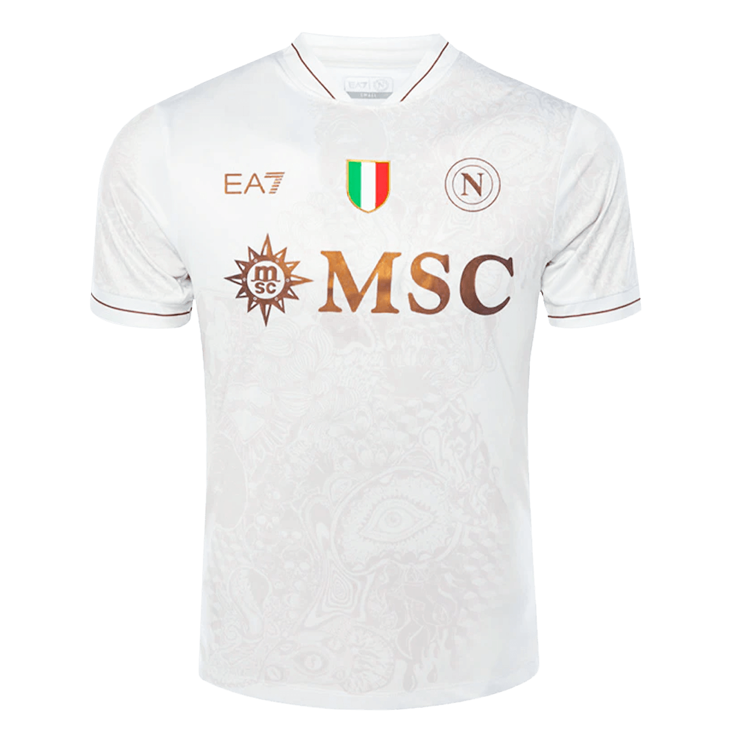 Napoli Away Soccer Jersey 2025/26 Sand - gojersey