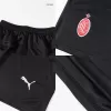 Kid's AC Milan Home Soccer Jersey Kit(Jersey+Shorts+Socks) 2025/26 Red&Black - gojersey